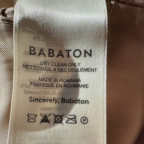 Babaton Slouch Coat in Camel - Picture 11 of 12